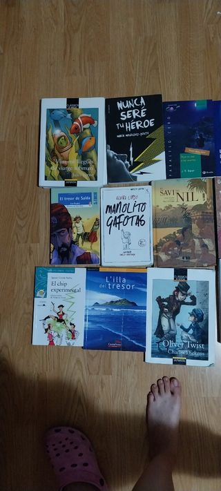 Libros de texto 5€ cada uno 30€ todos 