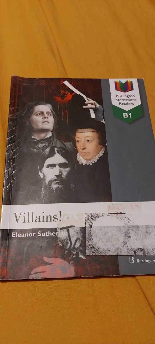 Libro Inglés Villains Burlington