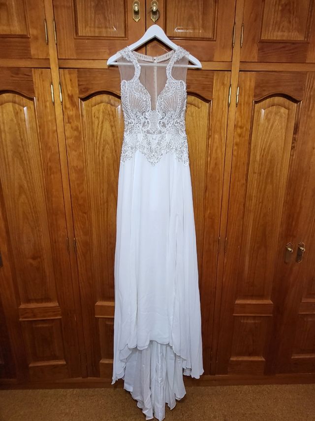 Vestido boda hecho a mano - marca Tina Valerdi