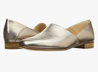 Mocasin 38 plata Clarks Oportunidad nuevo