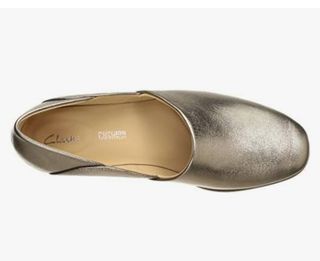 Mocasin 38 plata Clarks Oportunidad nuevo