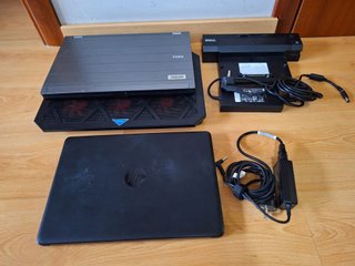 2 Laptops: HP (PN5UKAD) y DELL (M4500)