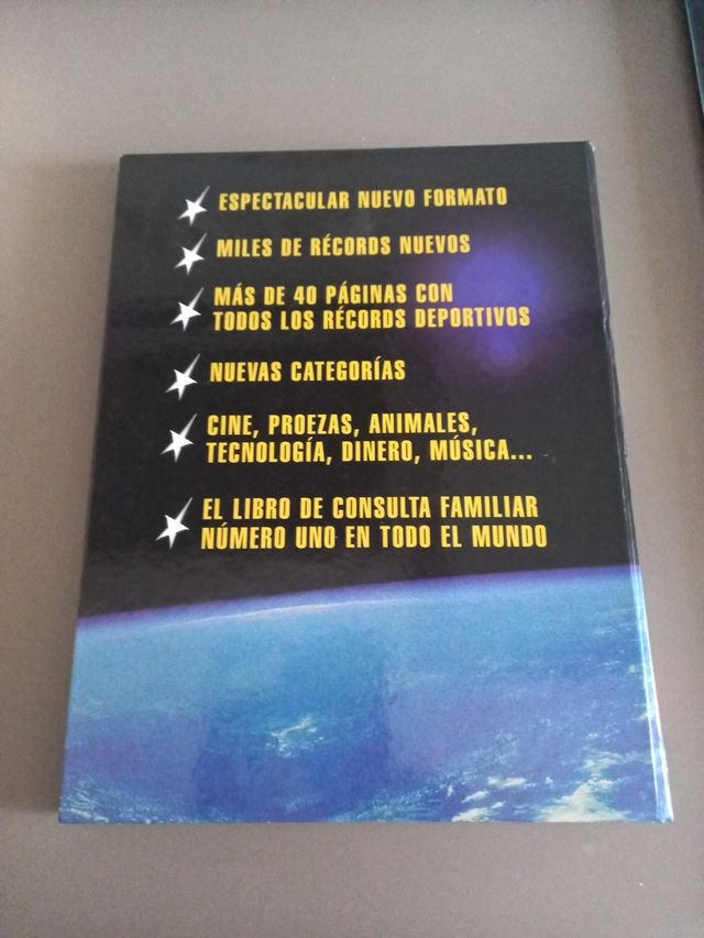 Libro récord guiness año 1999