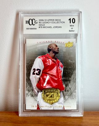 🏀 Cromo Jordan Legacy Gold #78 👉 50 Greatest
