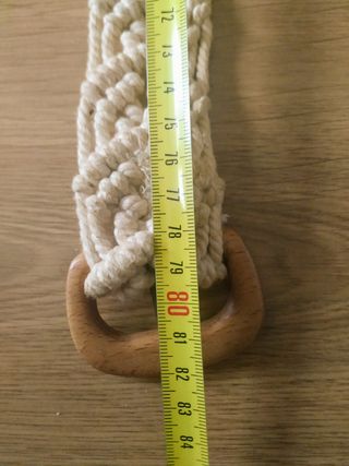 Cinturón artesanal trenzado