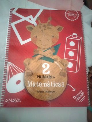 Libros 2°primaria matemáticas 