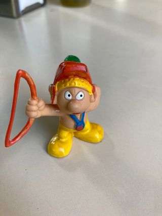 Figura Pvc Pitufo Romano 