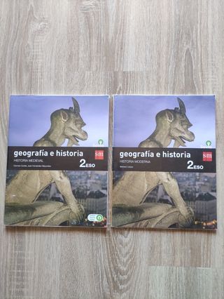 Libros Geografía e Historia 2 ESO 