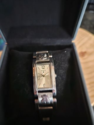 RELOJ TOUS PLATEADO MUY BUEN ESTADO