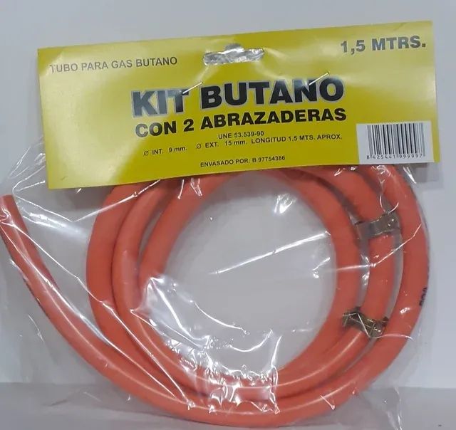 Regulador gas 50mbar + goma