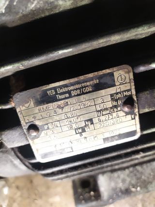 motore elettrico trifase