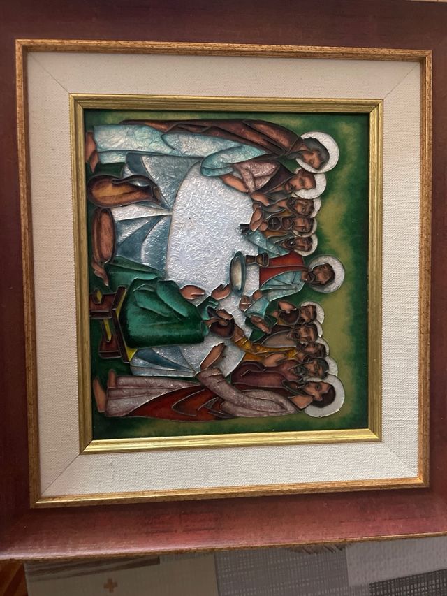 Pittura a smalto Ultima Cena