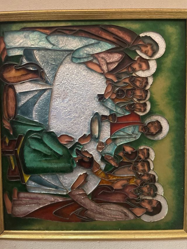 Pittura a smalto Ultima Cena