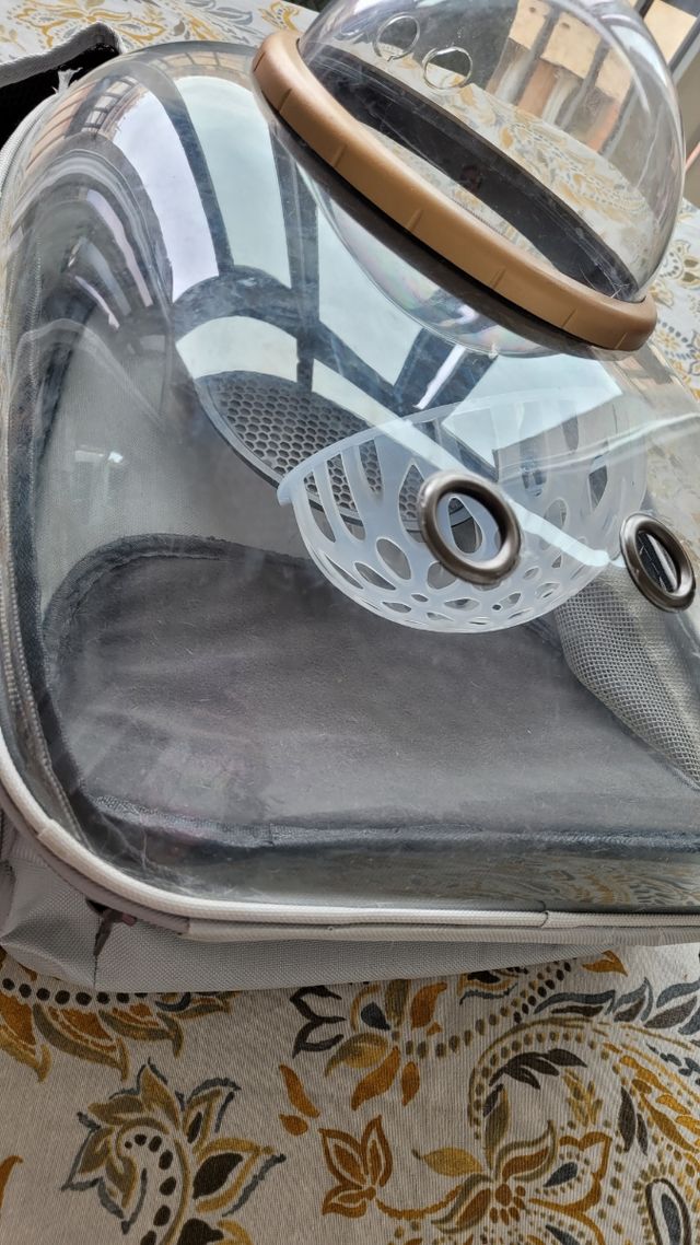 Mochila transportin gato