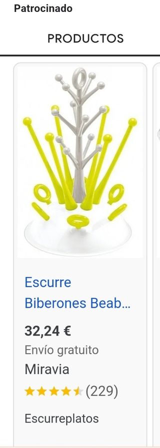 Escurre biberones Beaba