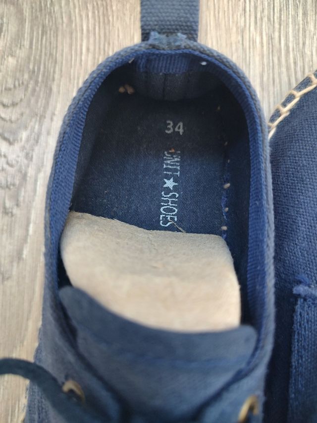 Zapatos casual talla 34