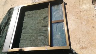 Ventana aluminio con mosquitera