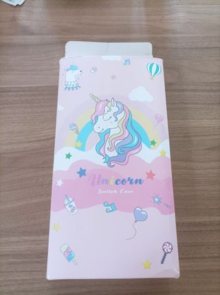 Custodia Nintendo switch con unicorno nuovo