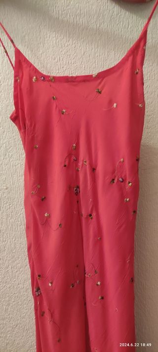 Vestido fiesta tirantes 