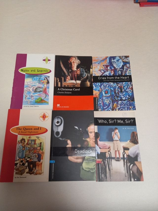 Lote libros en ingles