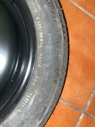 Rueda galleta peugeot 207