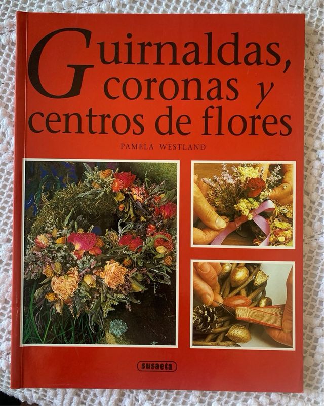 Guirnaldas, coronas y centros de flores