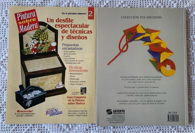 Revistas y libros manualidades