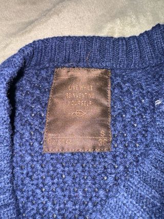 jersey azul bershka