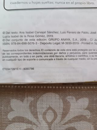 Matemáticas Anaya 4 primaria 