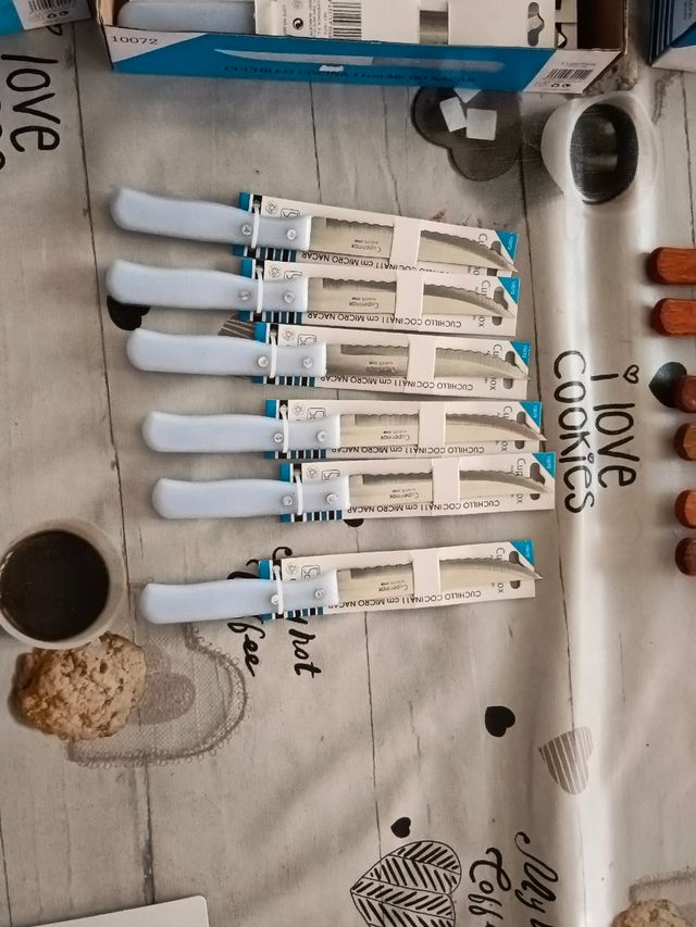 Lote de 6 cuchillos 10072