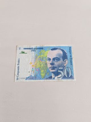 Billete 50 francos franceses