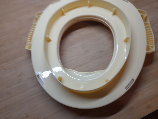 Riduttore wc per bimba/ bimbo