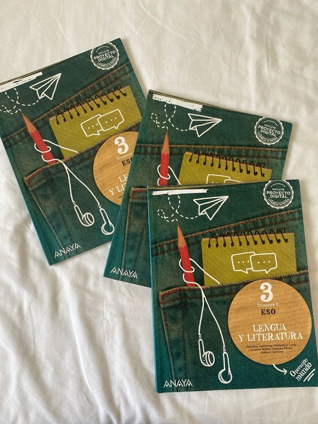 Lengua y literatura 3 ESO Anaya