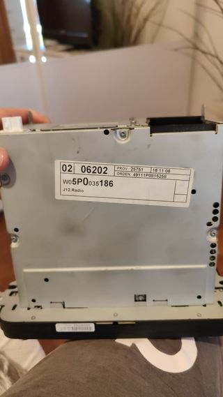 Radio coche Seat León 2 año 2011