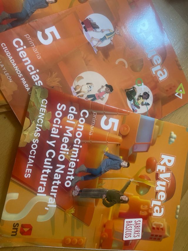 Libros Sociales sm 5º primaria Revuela