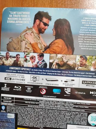 American Sniper steelbook Blu-ray 4k uhd