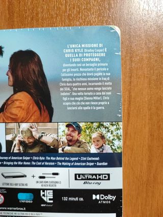American Sniper steelbook Blu-ray 4k uhd