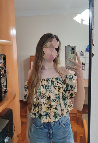 Blusa palabra de honor