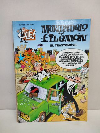 Olé Mortadelo y Filemón El Trastomóvil