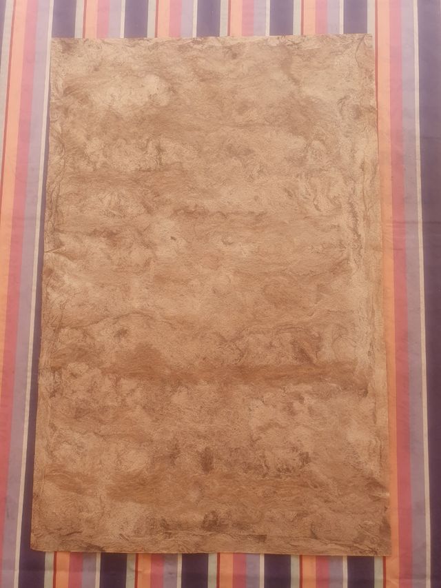 VINTAGE dibujo en lámina de corcho.