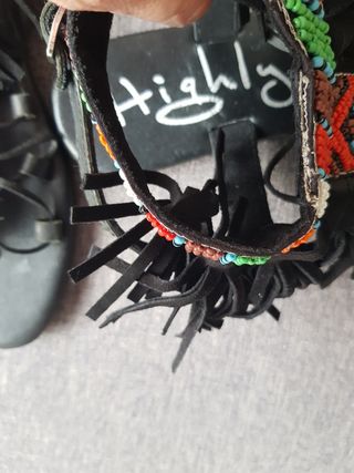 Sandalias planas Highly Preppy número 37