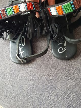 Sandalias planas Highly Preppy número 37