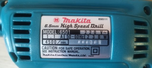 Mini taladro Makita modelo 6501