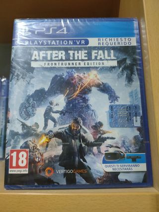🇪🇦 After the fall frontrunner ps4 precintado 