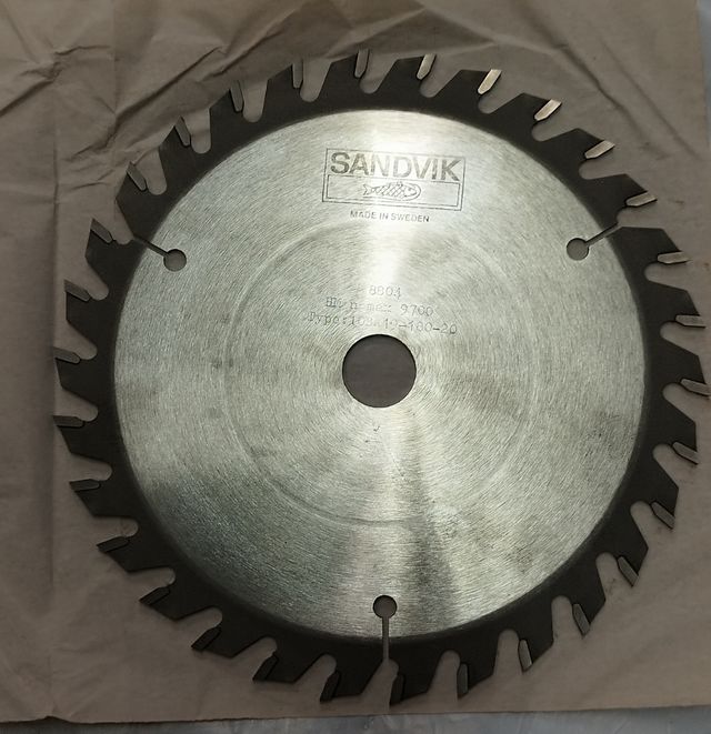 Disco nuevo sierra Sandvik 280x30 Z30