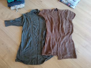 Lote enorme de ropa premamá y lactancia (talla M)