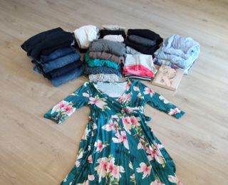 Lote enorme de ropa premamá y lactancia (talla M)