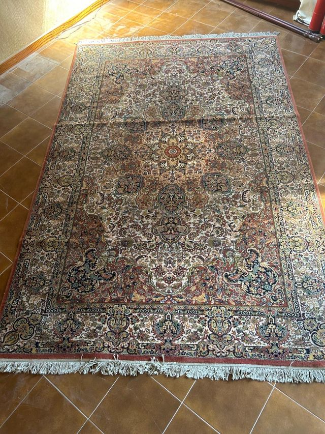 Alfombra de lana Vintage