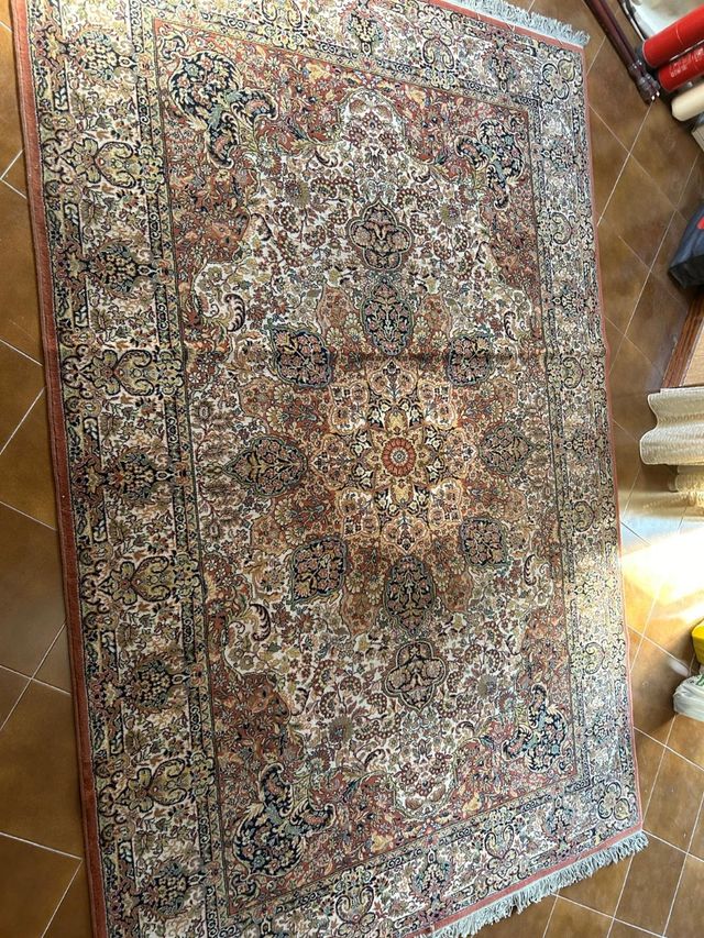 Alfombra de lana Vintage