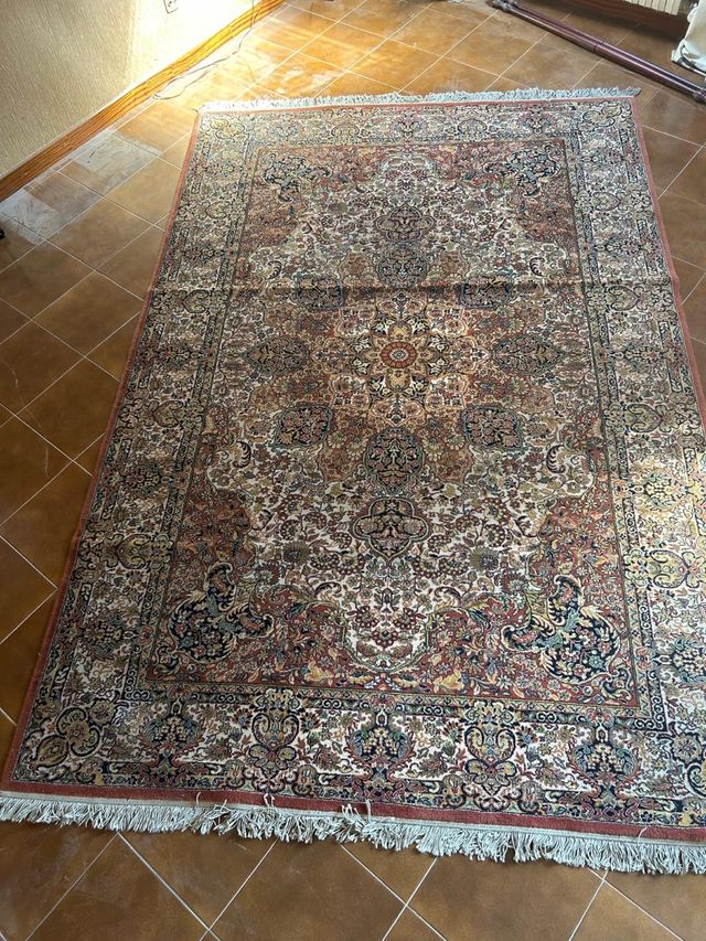 Alfombra de lana Vintage